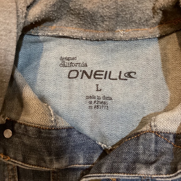 Sweatshirt Jean Jacket - Picture 3 of 5